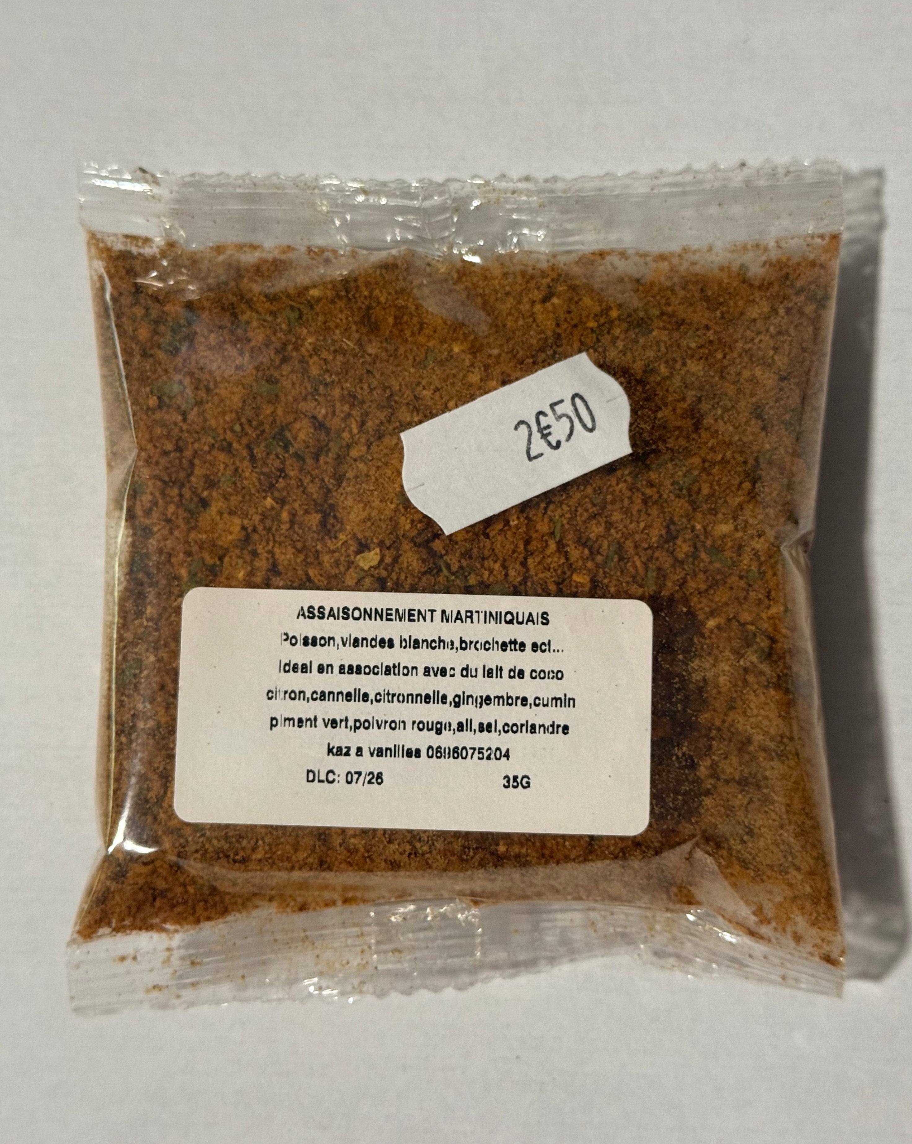 Assaisonnement martiniquais