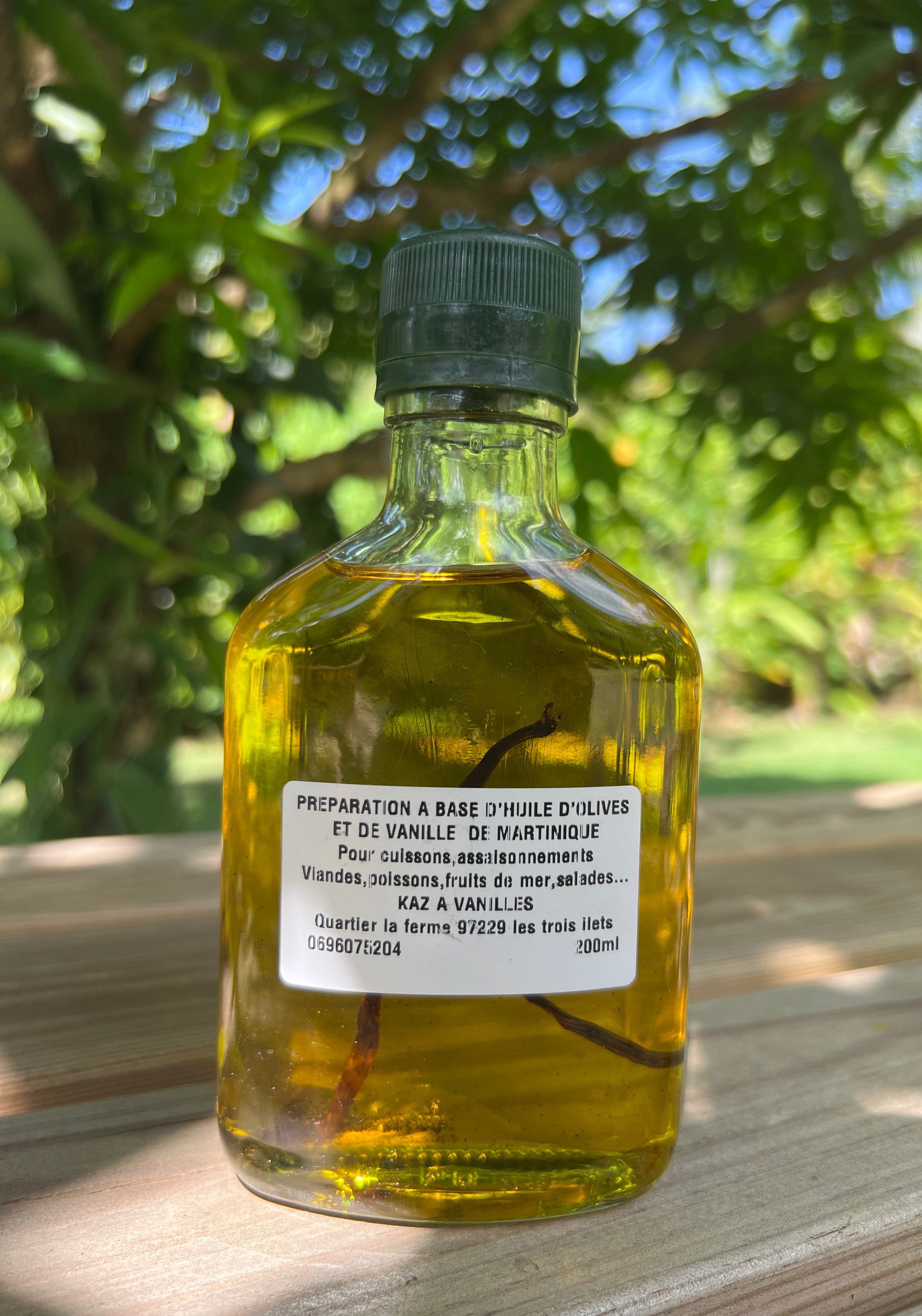 Huile d’olive vanillée