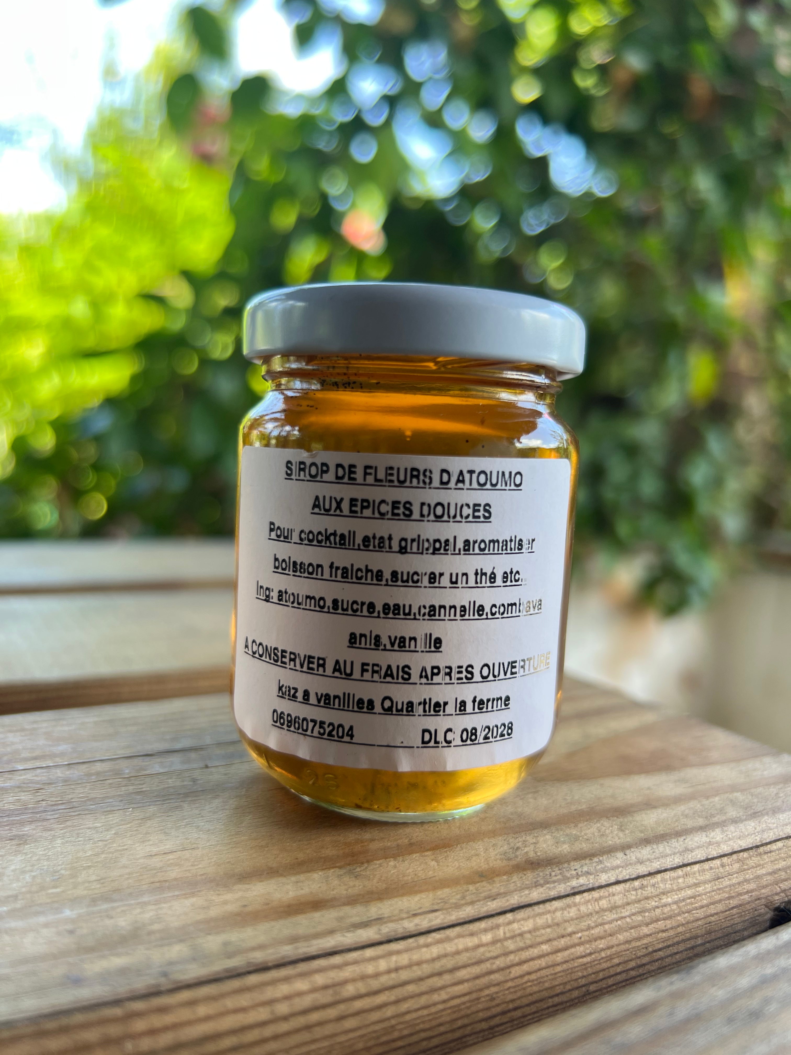 Sirop de fleurs d'atoumo