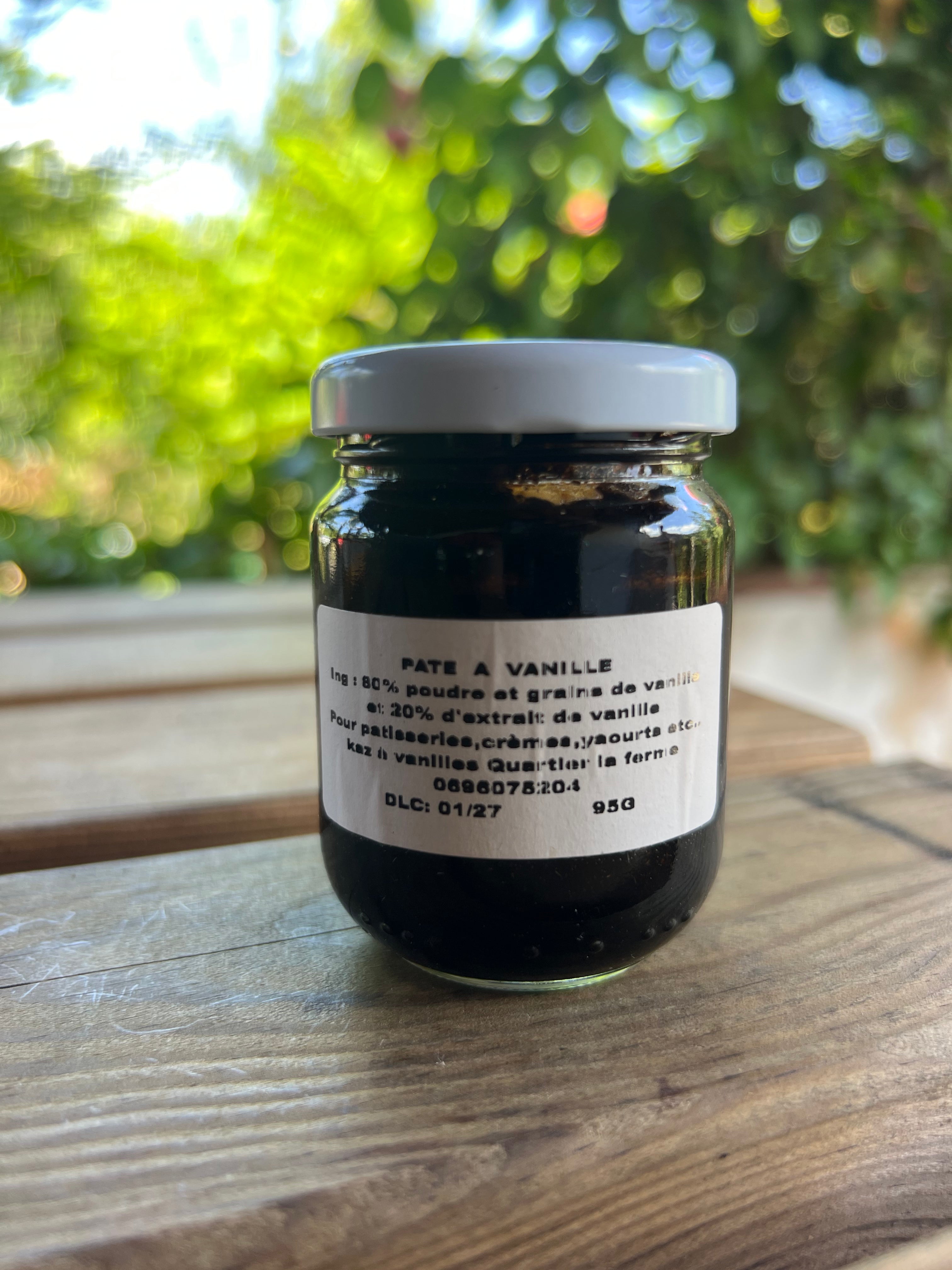 Pâte à vanille