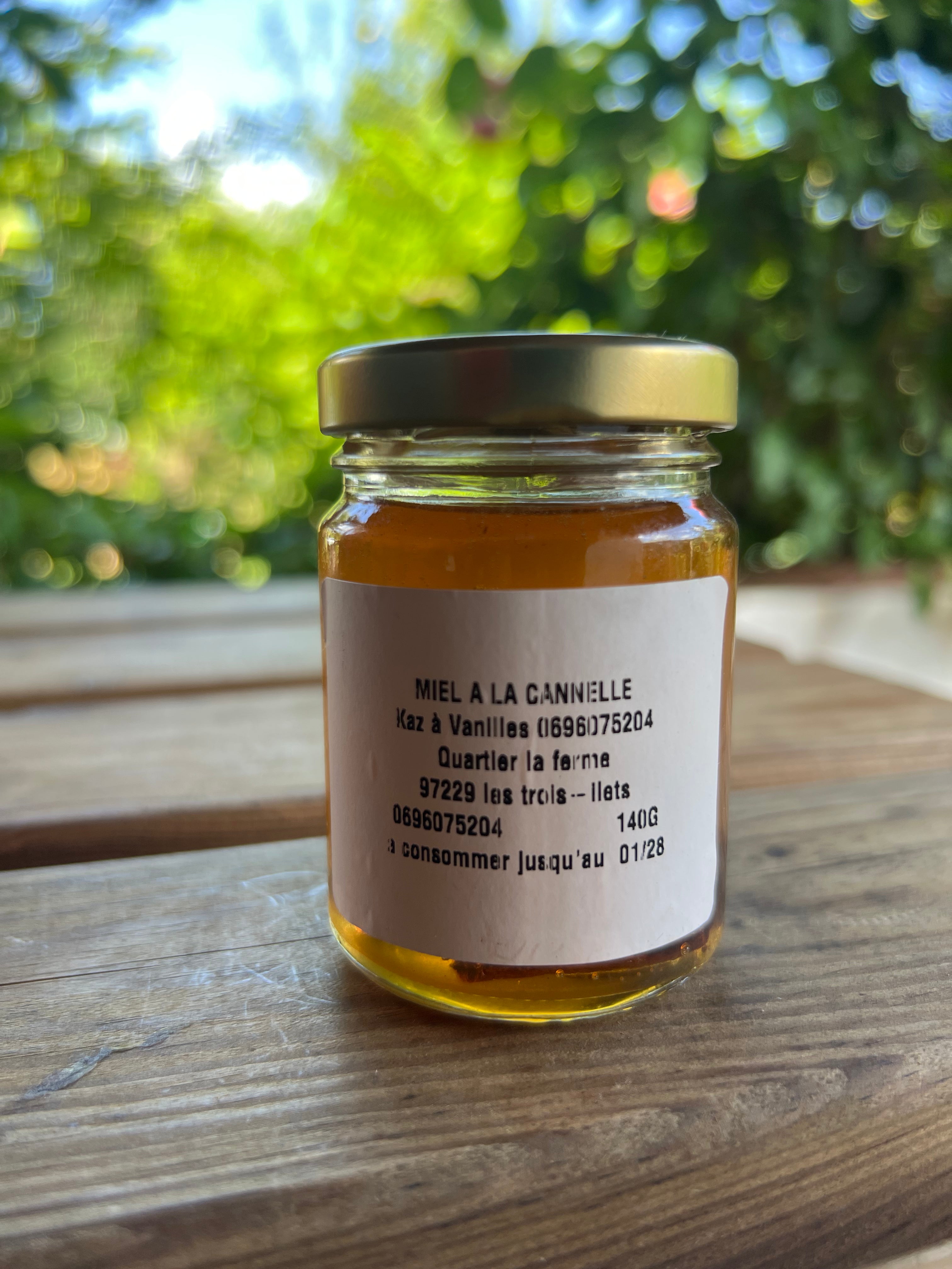 Miel a la cannelle de Martinique