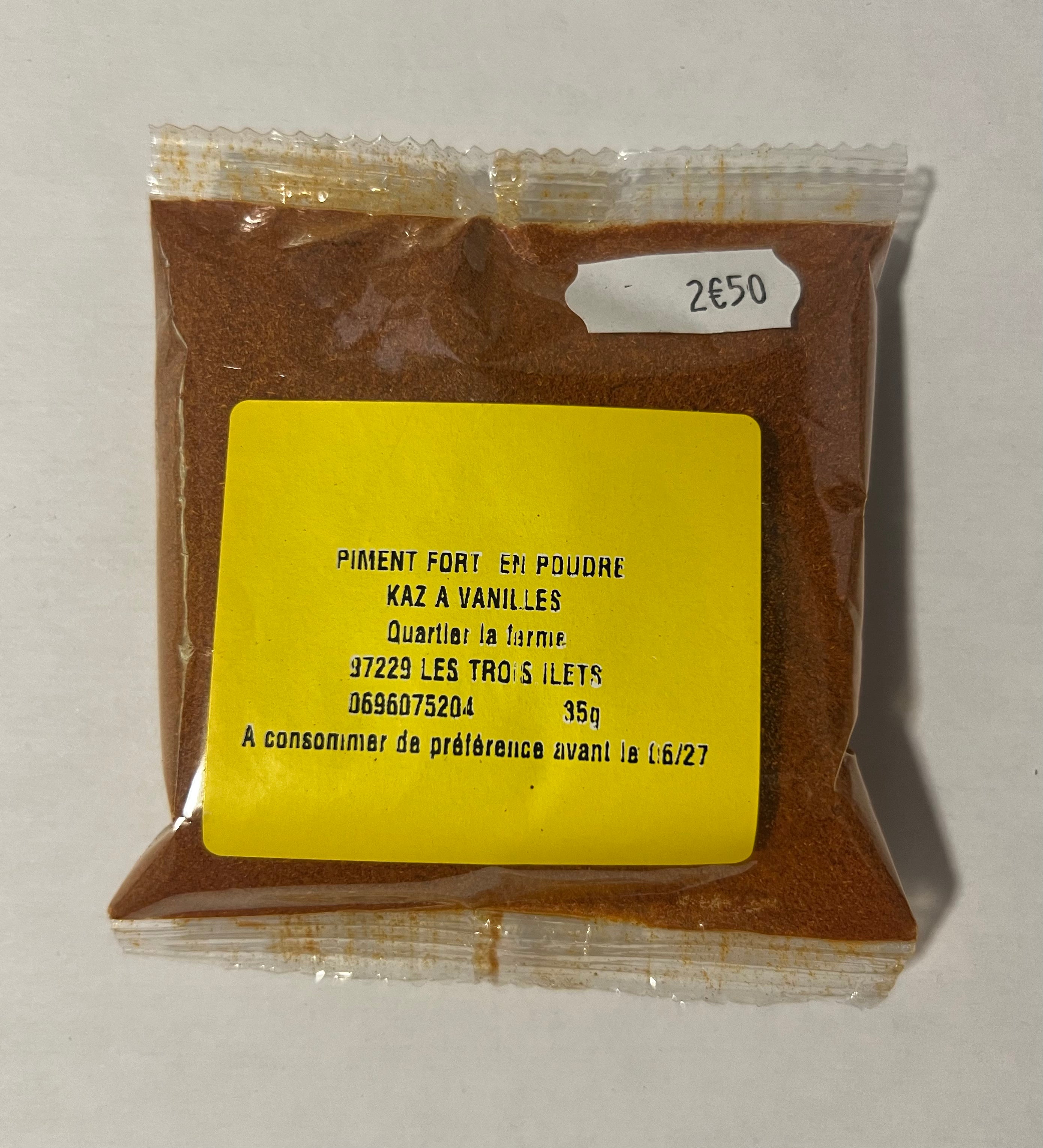 Piment fort en poudre