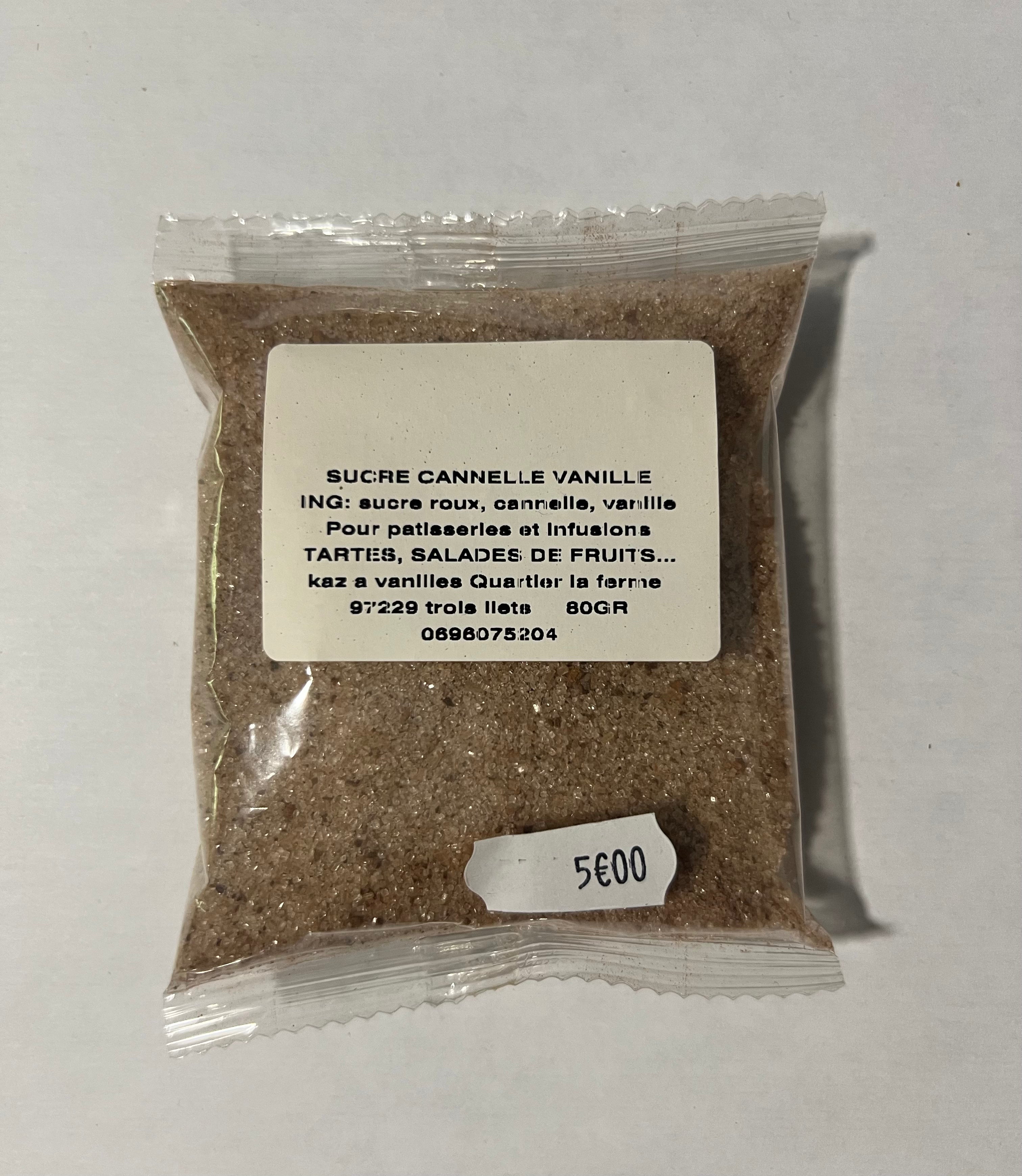 Sucre cannelle vanille