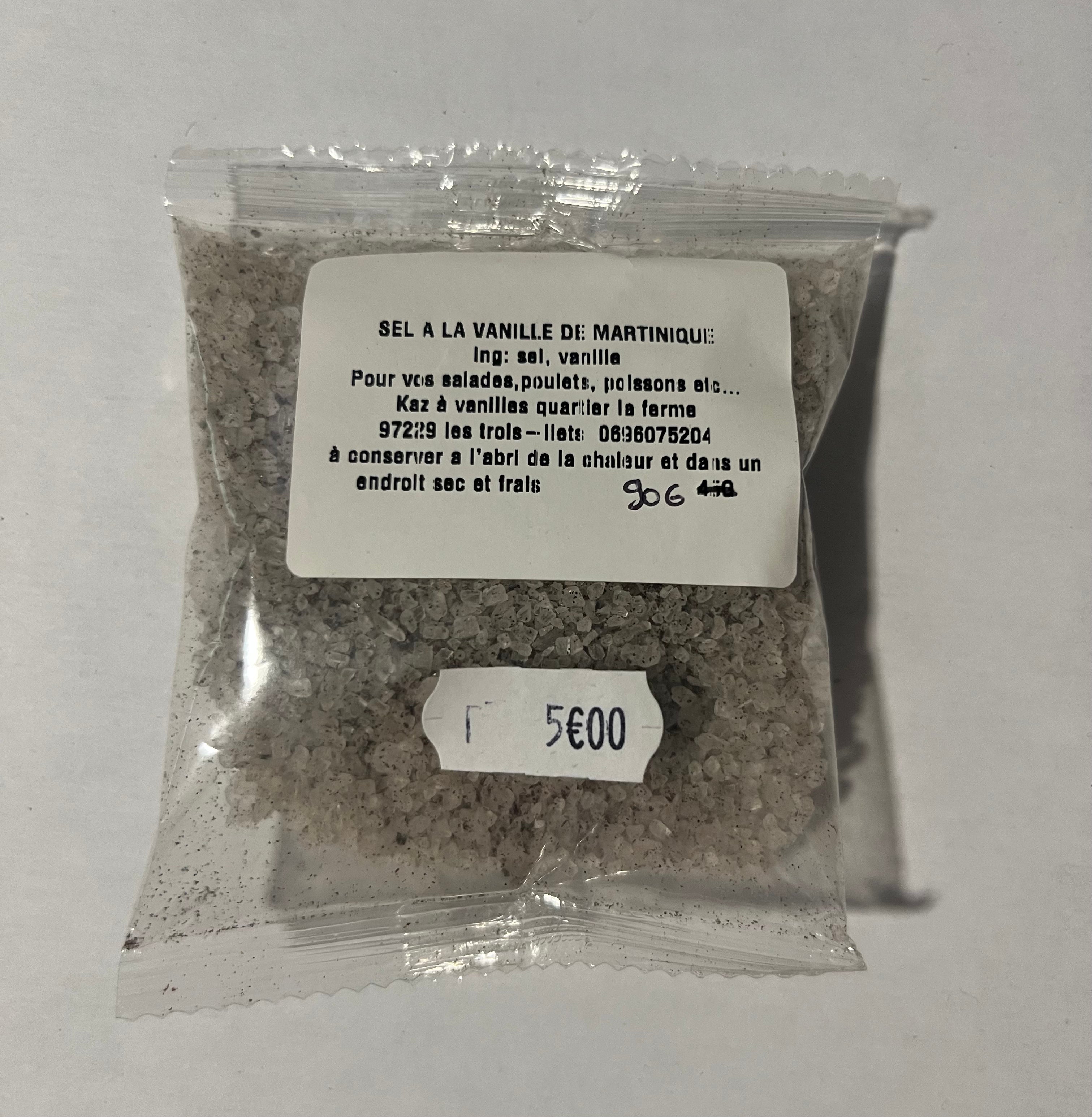 Sel à la vanille