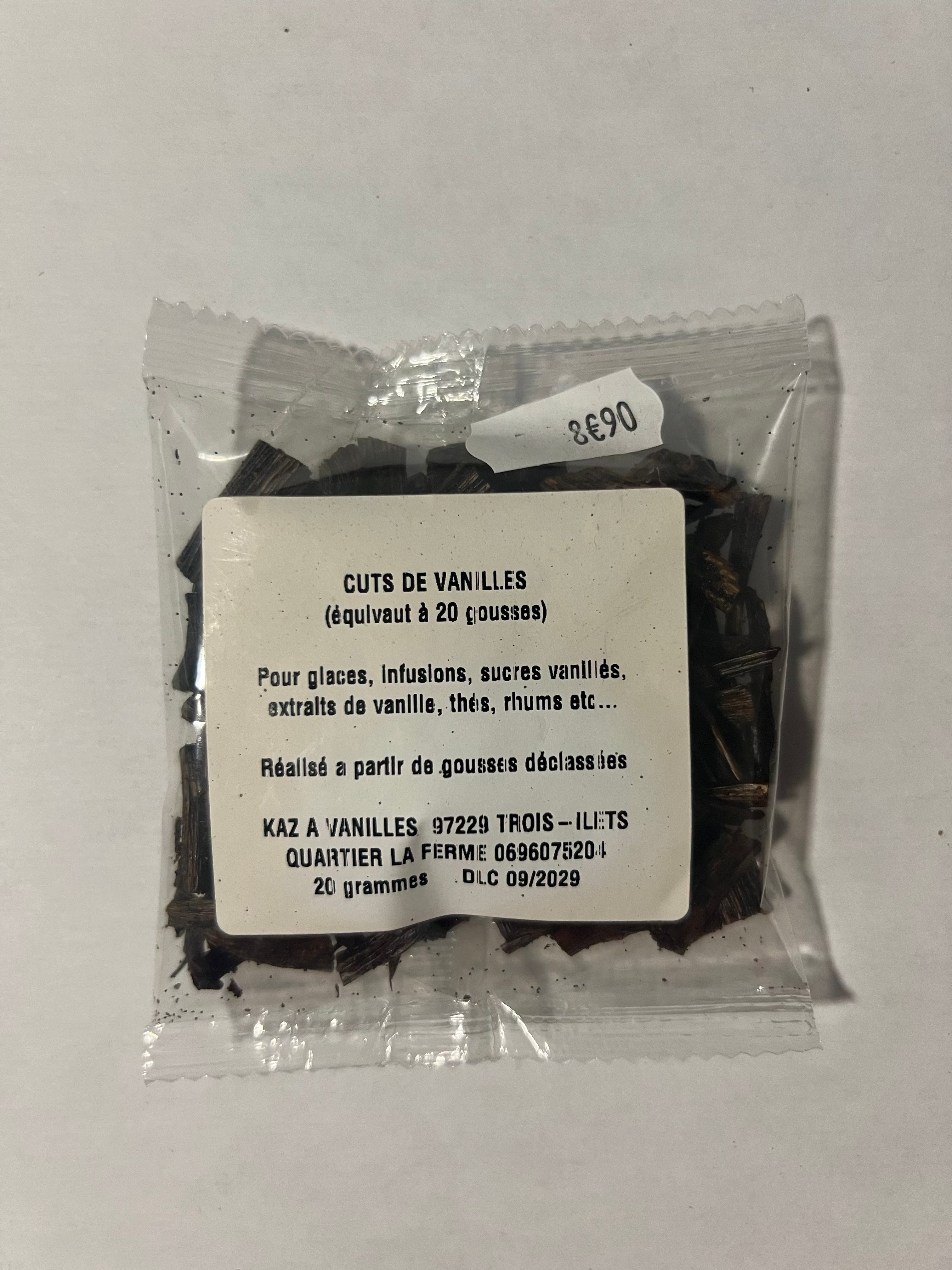 Cut de vanille